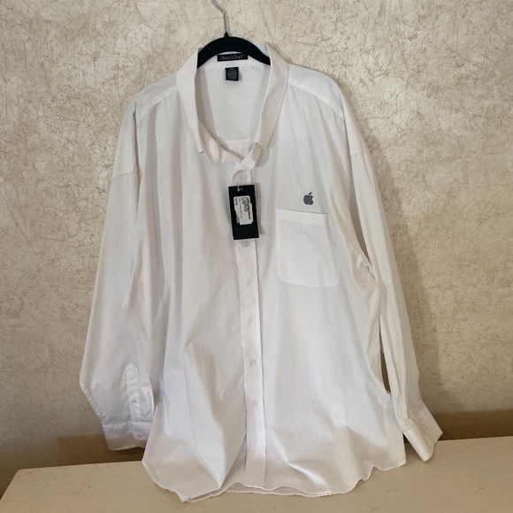 River's End Apple Logo Oxford Shirt - Picture 1 of 6